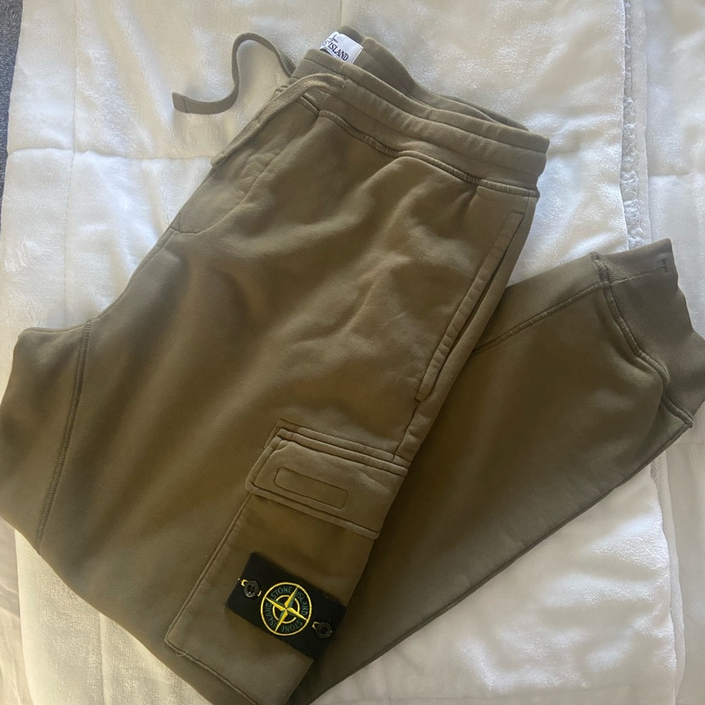 Stone Island Cargo Sweatpants